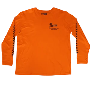 T-shirt "Go Faster" — L’esprit de la course, version lifestyle