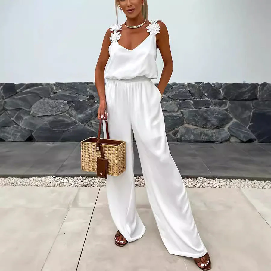 Combinaison d'Été Femme Élégante à Motifs - Jumpsuit Tendance 2025 – Image 9