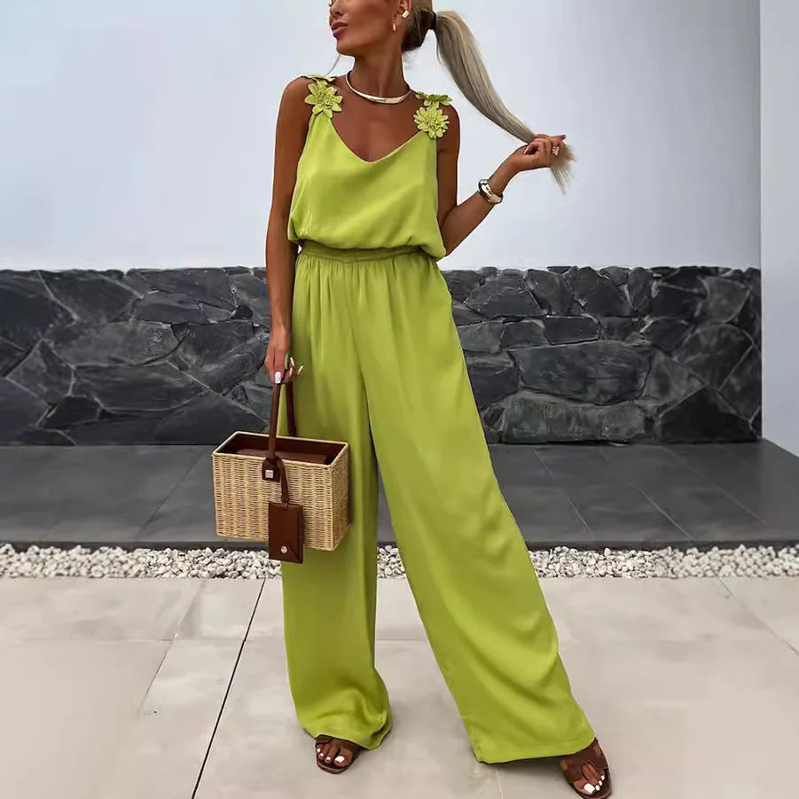 Combinaison d'Été Femme Élégante à Motifs - Jumpsuit Tendance 2025 – Image 5