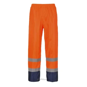 PANTALON DE PLUIE HI-VIS BICOLORE