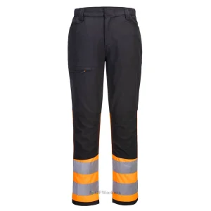 PANTALON DE TRAVAIL STRETCH HV CLASSE 1 ECO WX2