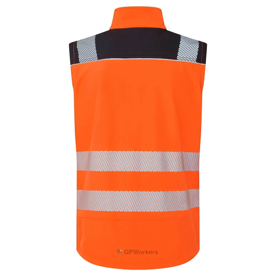 SOFTSHELL SANS MANCHES HI-VIS (3 COUCHES) – Image 4