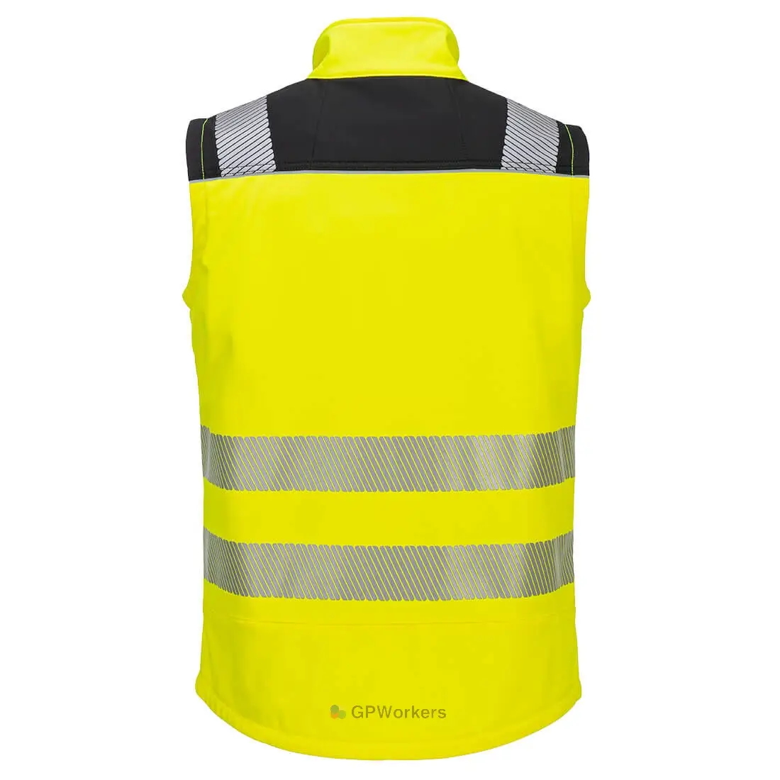 SOFTSHELL SANS MANCHES HI-VIS (3 COUCHES) – Image 5