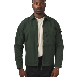 Canvas Weave Cotton Overshirt