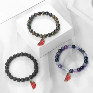 Bracelet Palestine Pastèque