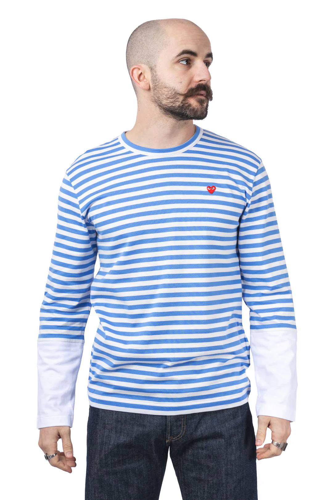 STRIPED WHITE SLEEVE – Image 2