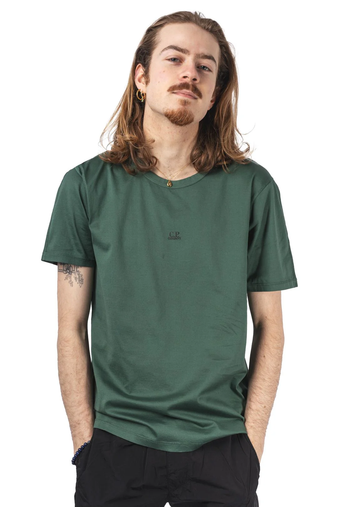 MERCERIZED JERSEY LOGO TEE – Image 2