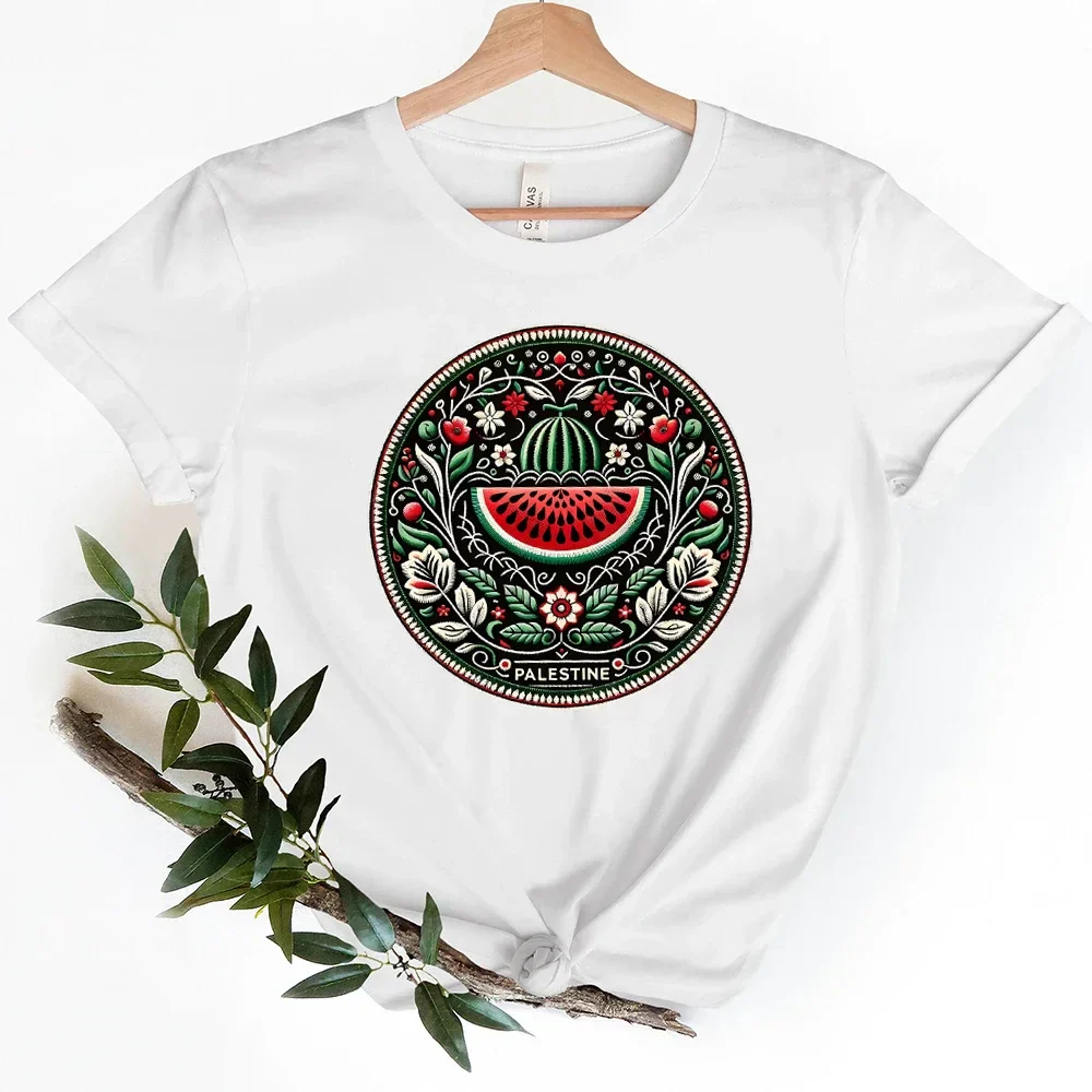 T Shirt Palestine Femme Pastèque 🍉 – Image 4