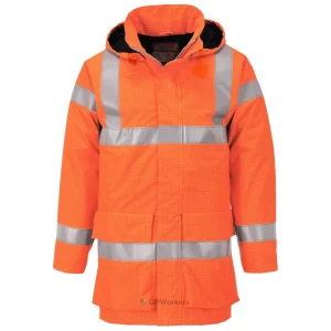 VESTE DE PLUIE HI-VIS MULTI LITE BIZFLAME