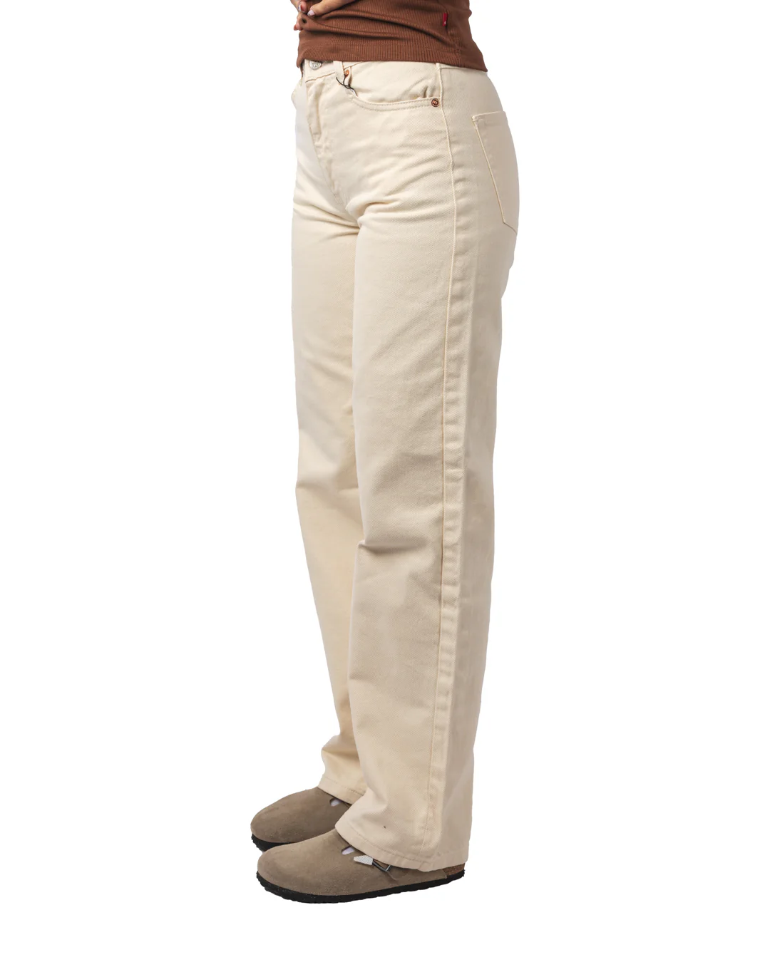 Carla Off white Jeans – Image 4