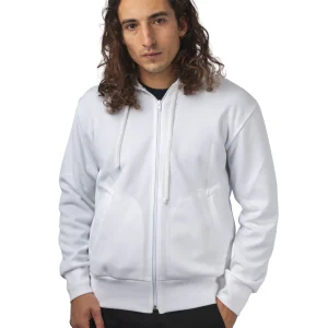 HOODED ZIP BLACK EMBLEM