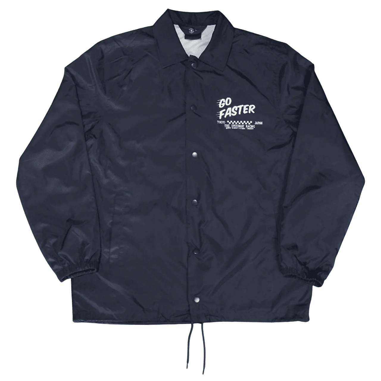 Veste coach "Go Faster" — L’esprit racing incarné par Motor Wheels – Image 2