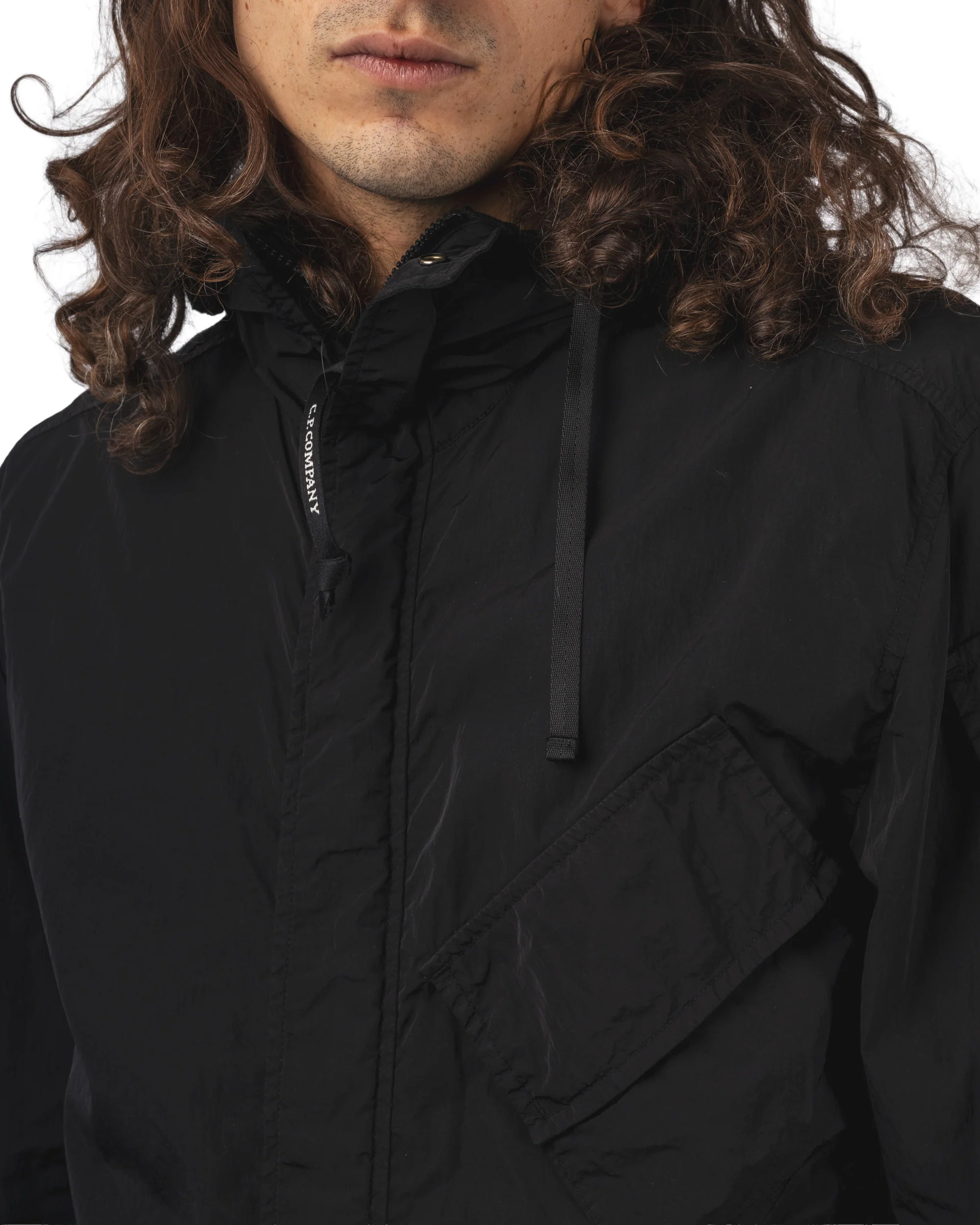CHROME-R HOODED LENS OVERSHIRT – Image 3