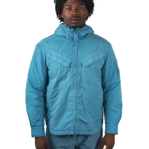 Overshirt Padded in Chrome - R