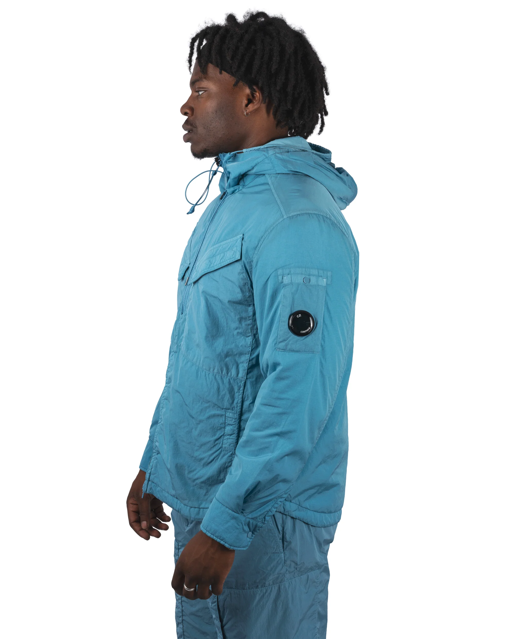 Overshirt Padded in Chrome - R – Image 4