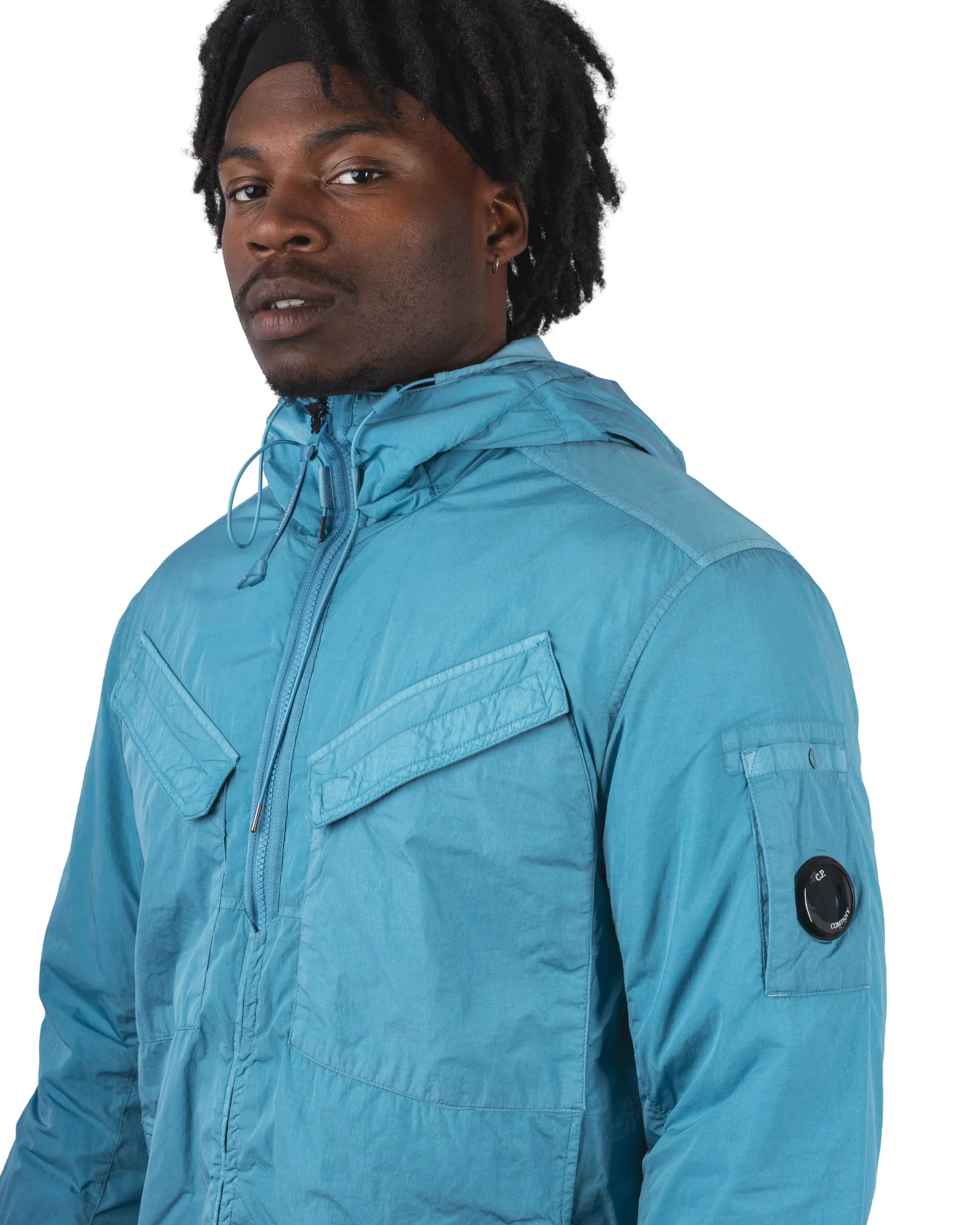 Overshirt Padded in Chrome - R – Image 6