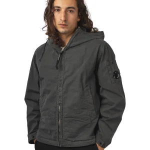 MICRO-REPS HOODED LENS JACKET