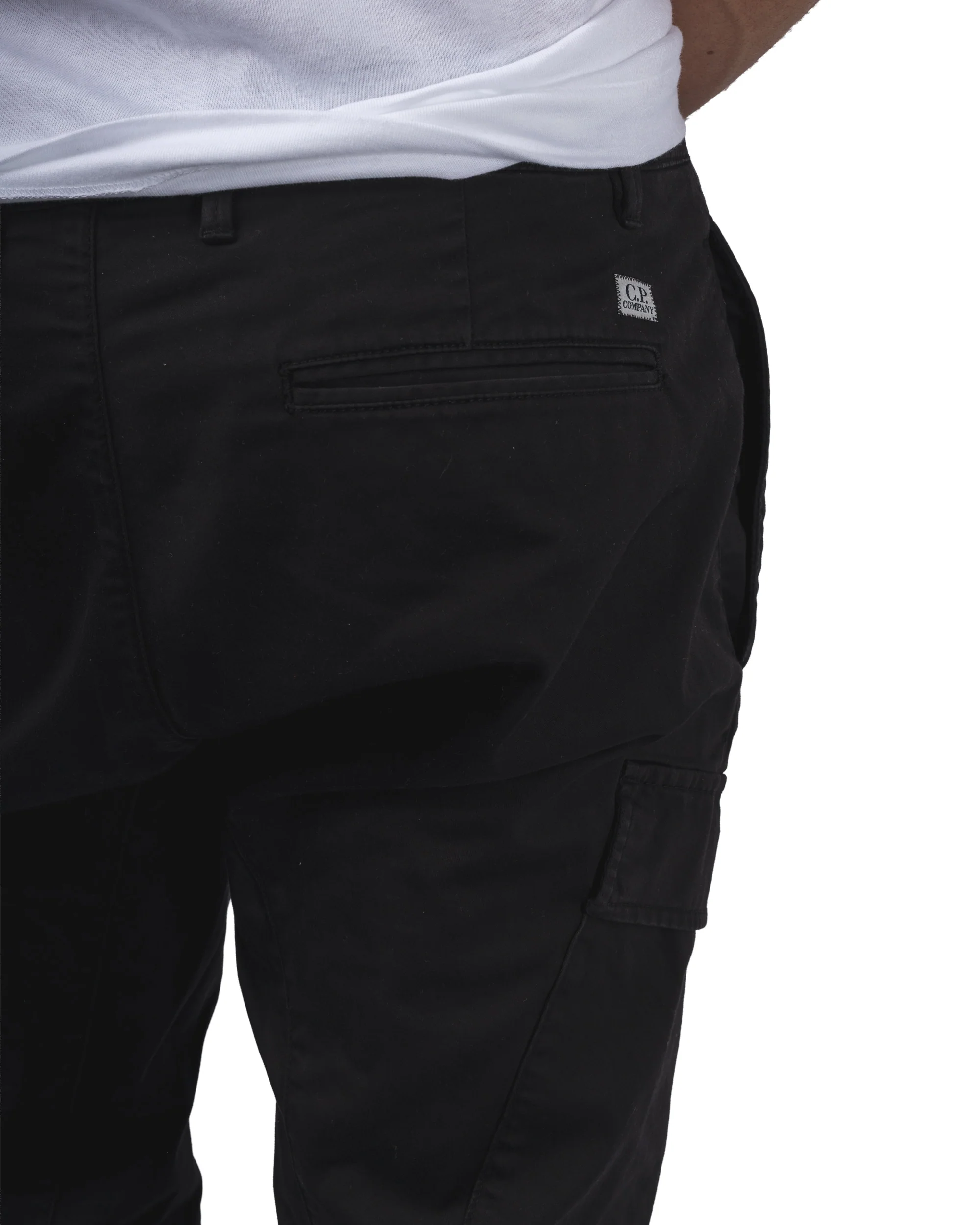 STRETCH SATEEN ERGONOMIC CARGO PANTS – Image 6