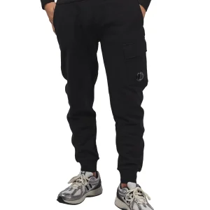 Diagonal Raised Fleece Lens Sweatpants