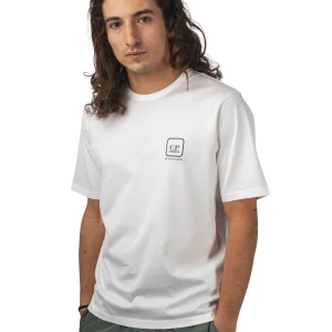 METROPOLIS SERIES MERCERIZED JERSEY S/S BADGE T-SHIRT