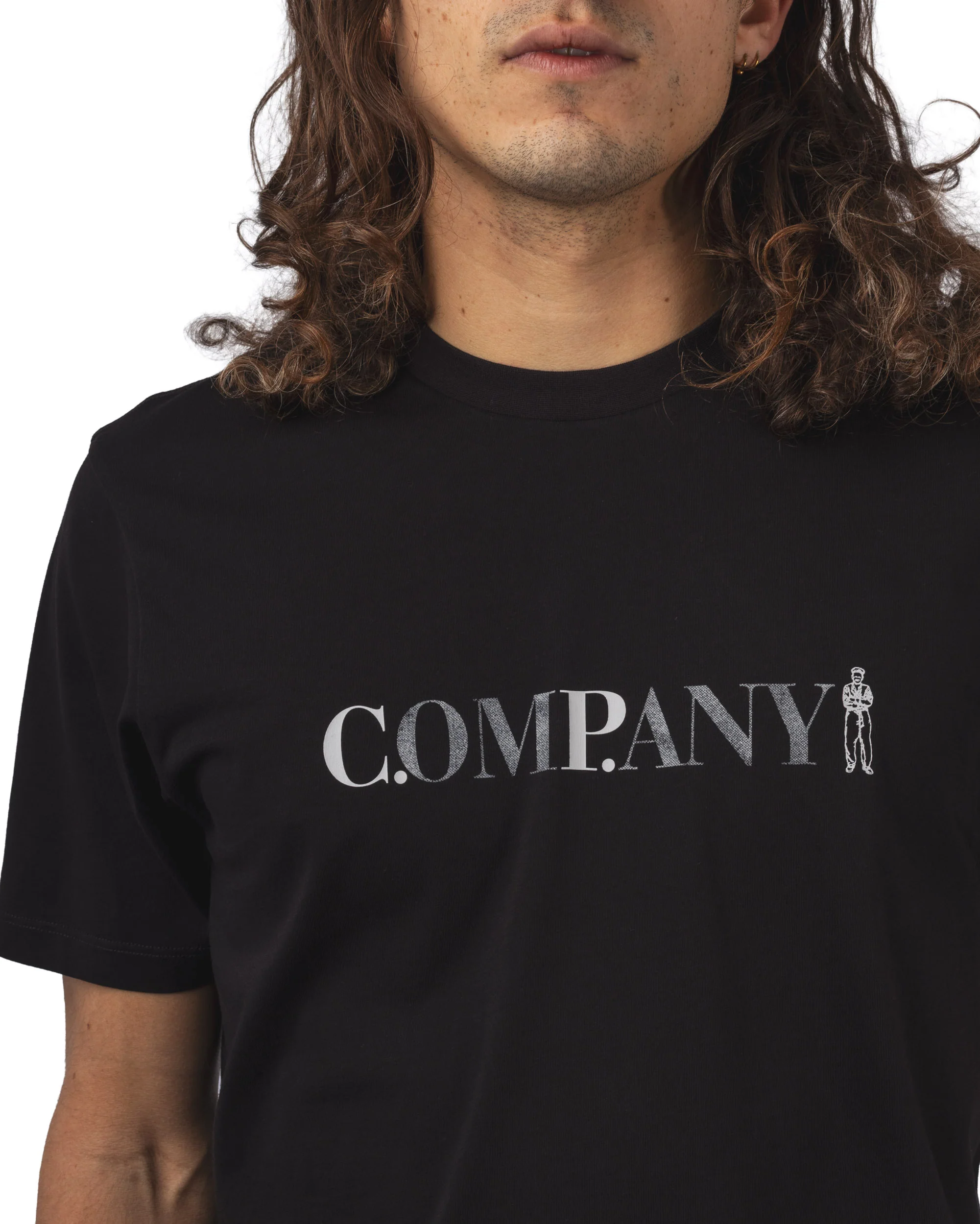 30/1 JERSEY S/S CHEST LOGO T-SHIRT – Image 3