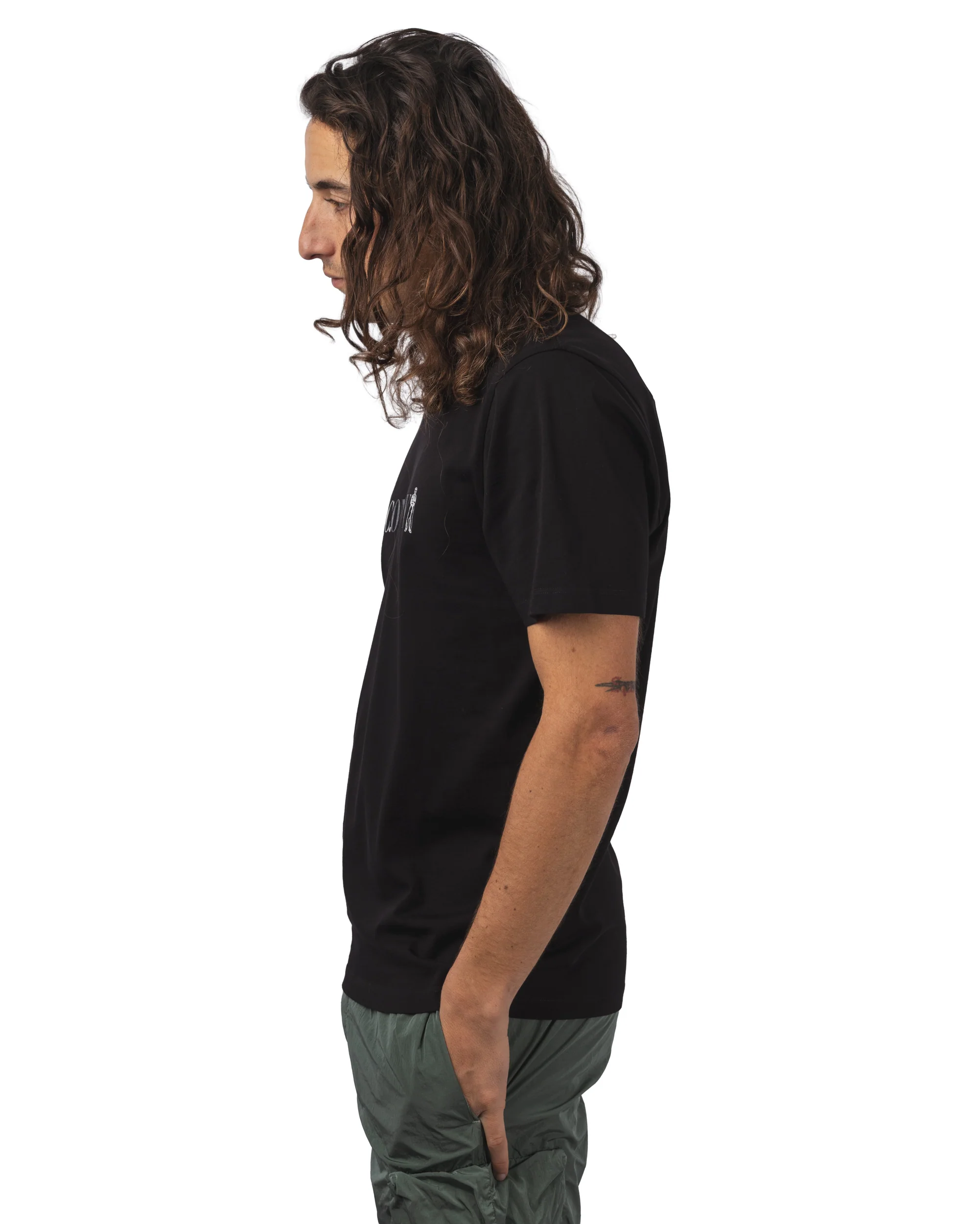 30/1 JERSEY S/S CHEST LOGO T-SHIRT – Image 4