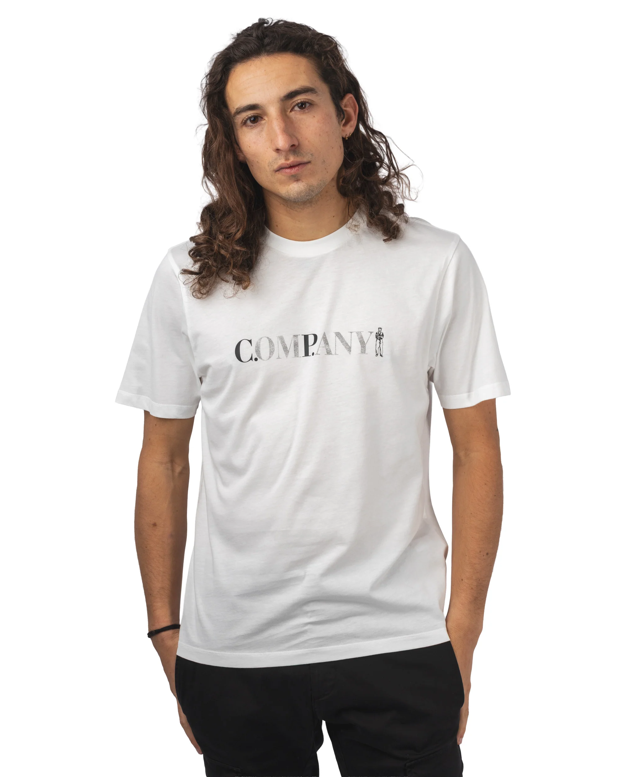 30/1 JERSEY S/S CHEST LOGO T-SHIRT – Image 2