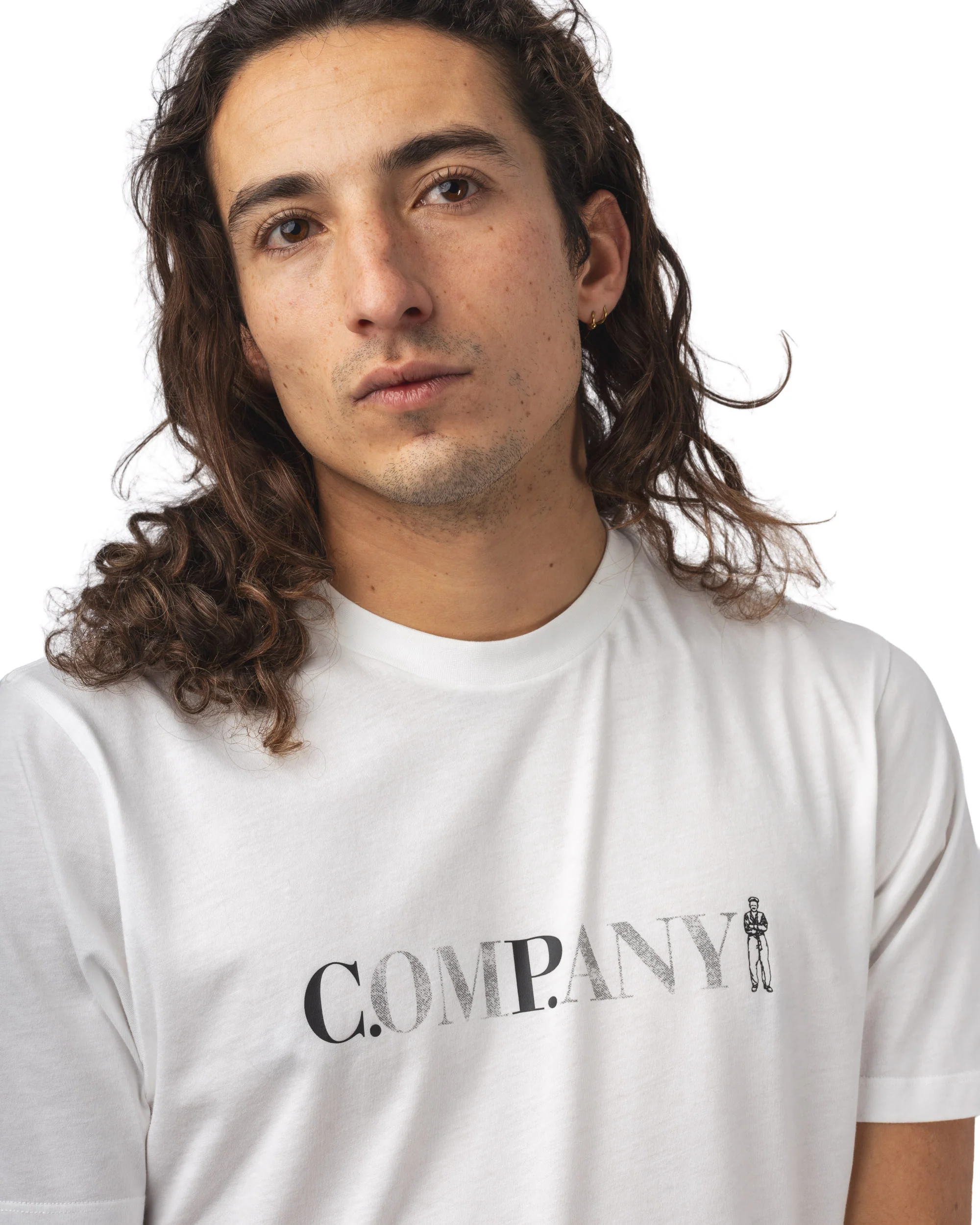 30/1 JERSEY S/S CHEST LOGO T-SHIRT – Image 3