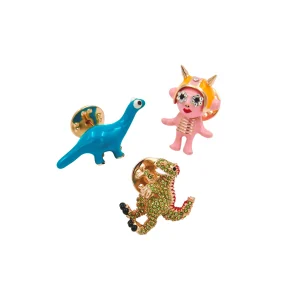 Iglow Trio Charms Pins