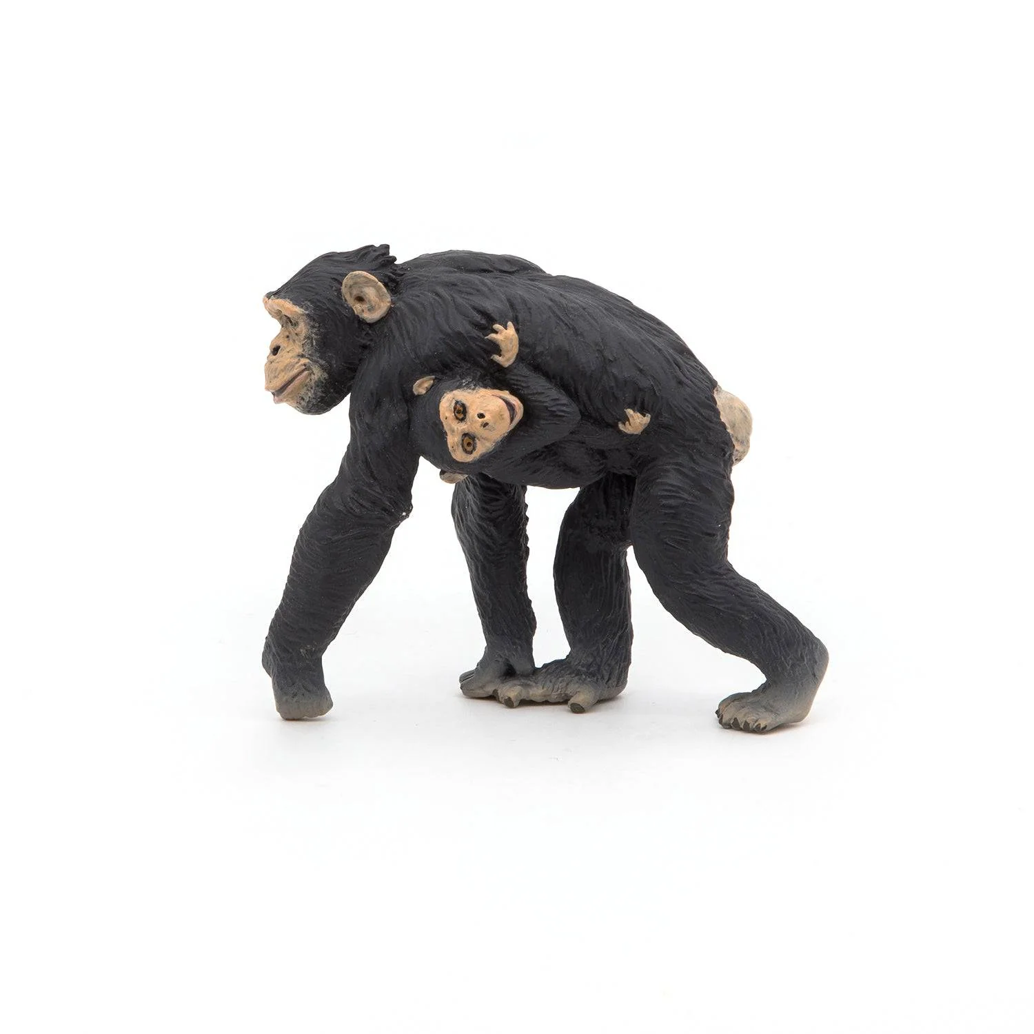 Figurine maman chimpanzé avec son bébé – Image 7