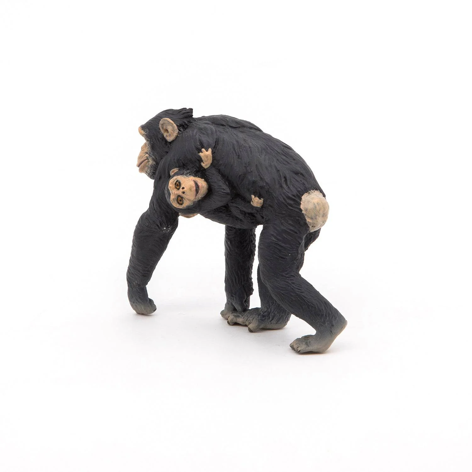 Figurine maman chimpanzé avec son bébé – Image 9