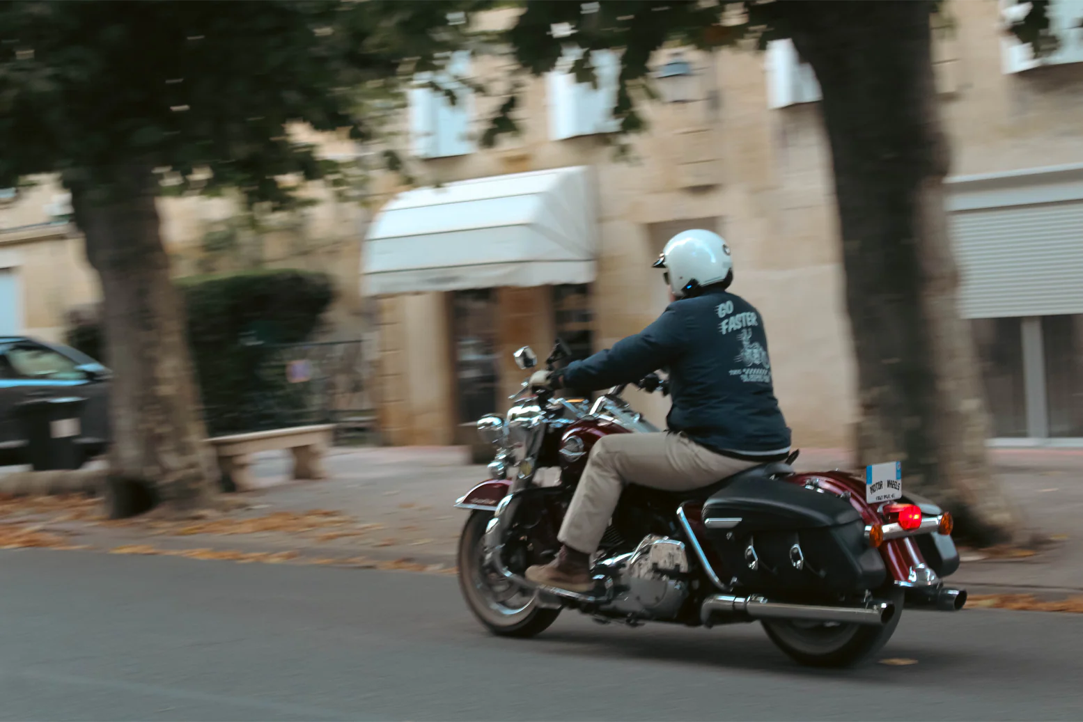 Veste coach "Go Faster" — L’esprit racing incarné par Motor Wheels – Image 6