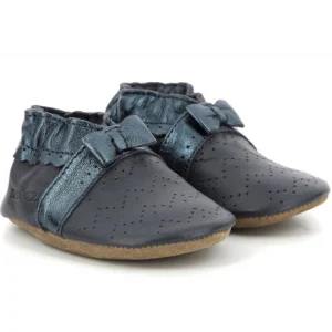 Chaussons Robeez marine noeuds