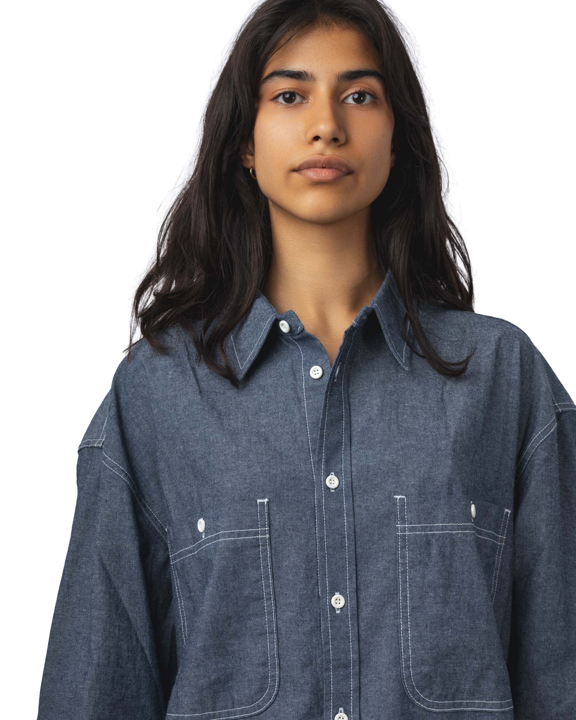 2 Pockets Denim Shirt – Image 7