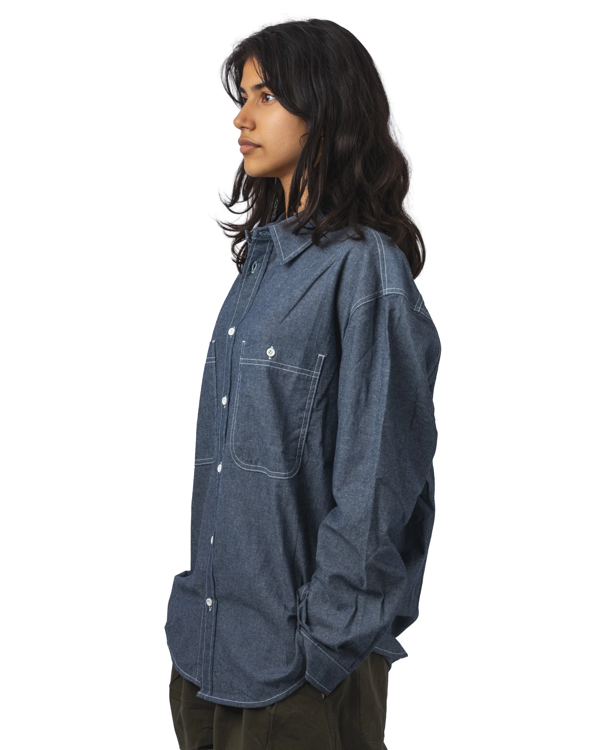 2 Pockets Denim Shirt – Image 8