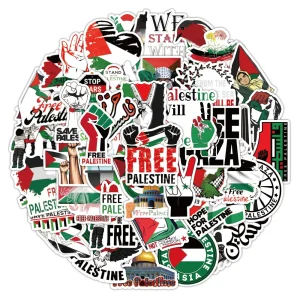 Pro Palestine Stickers (x50)