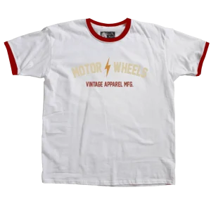 T-shirt "Red One" — Le vintage électrisant par Motor Wheels