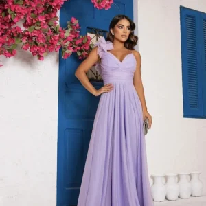 Robe chic violette