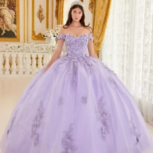 Robe de mariée violette