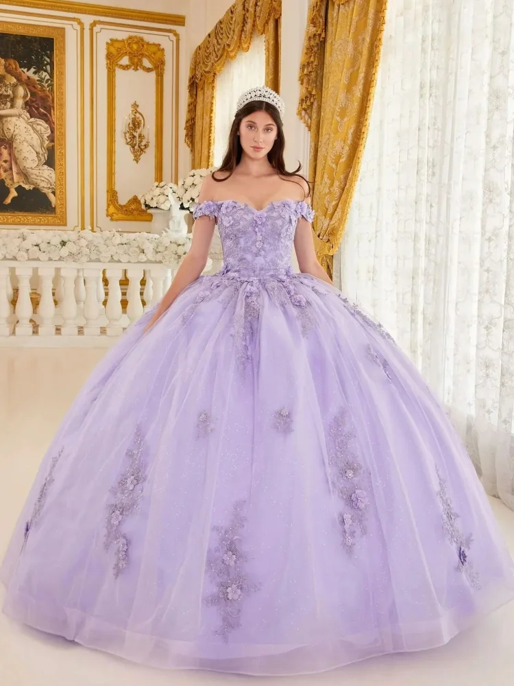 Robe de mariée violette – Image 2