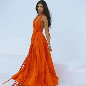 Robe été terracotta