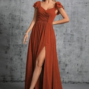 Robe terracotta automne