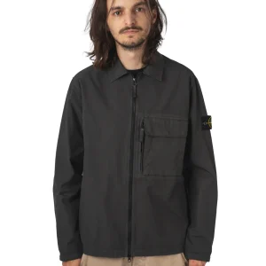 Canvas Weave Cotton Overshirt