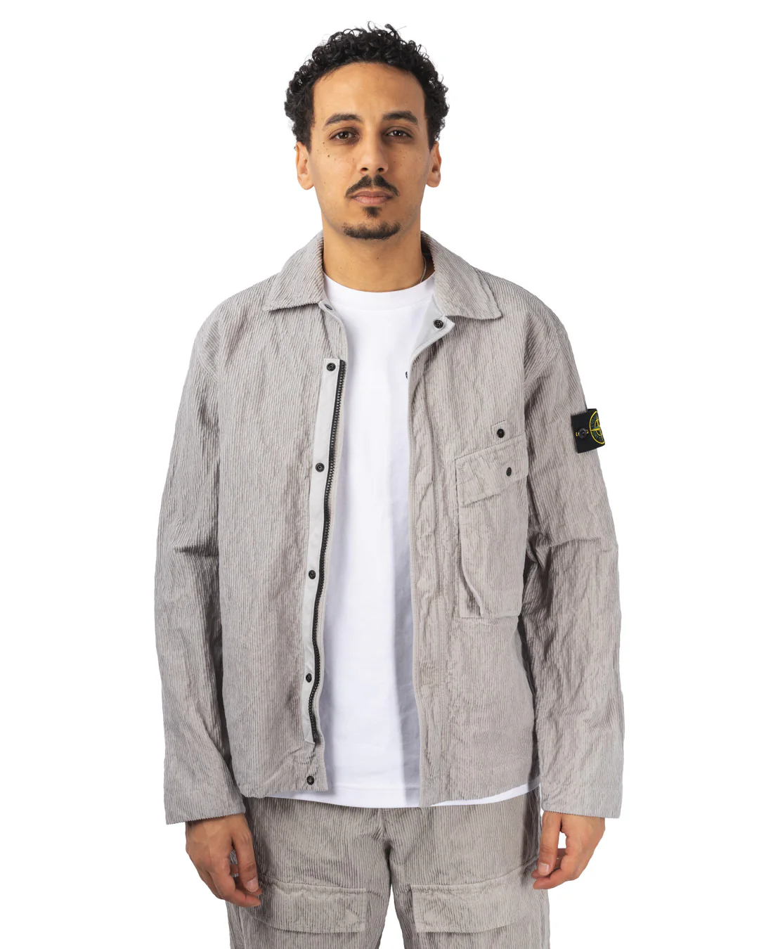 Wrinkled Corduroy 500-TC Overshirt – Image 2