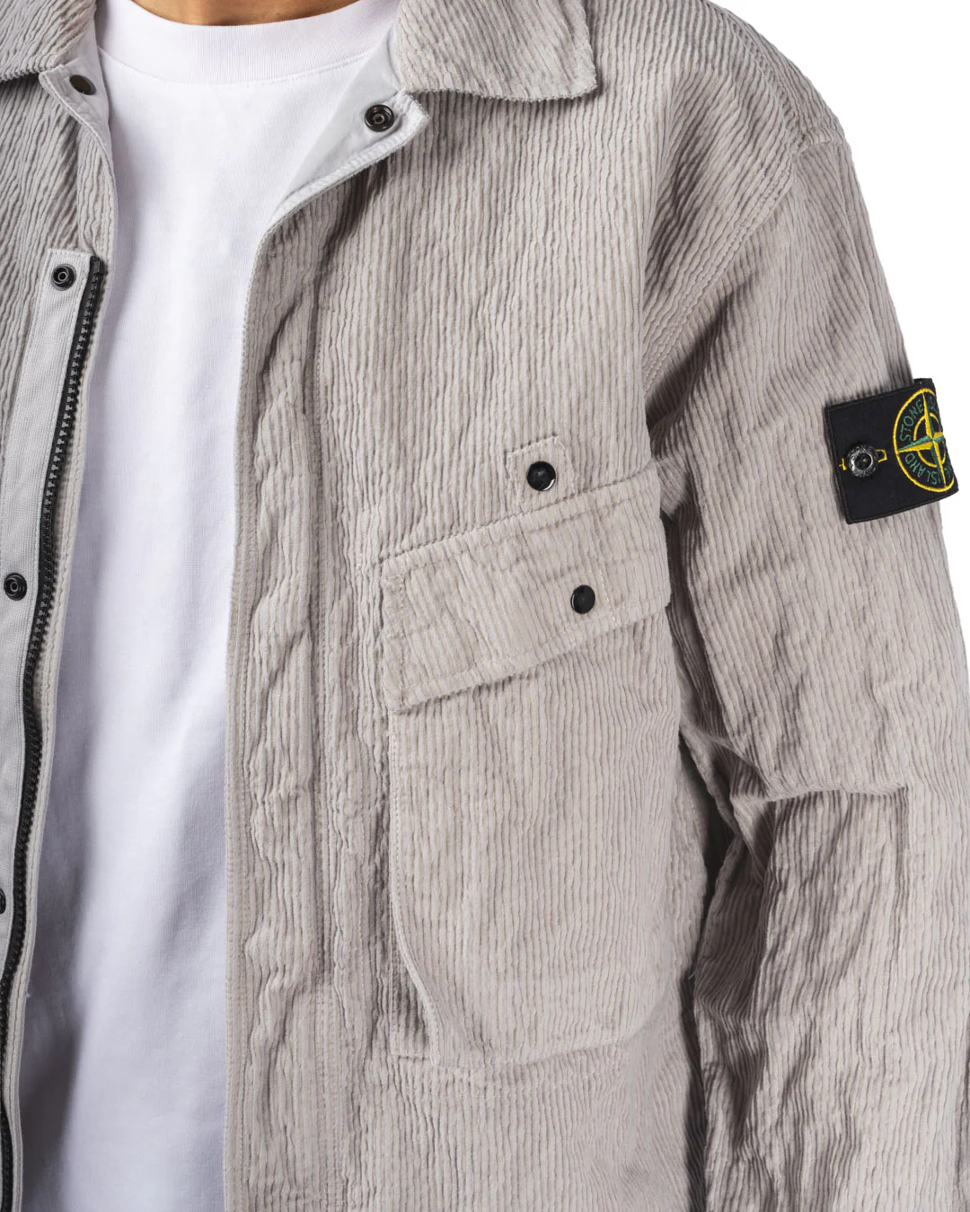 Wrinkled Corduroy 500-TC Overshirt – Image 3