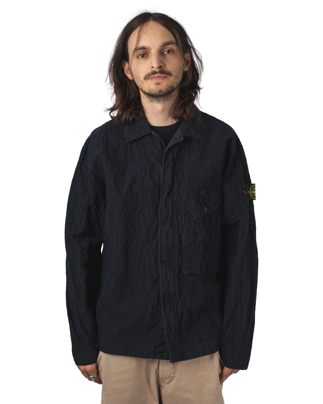 Wrinkled Corduroy 500-TC Overshirt – Image 2