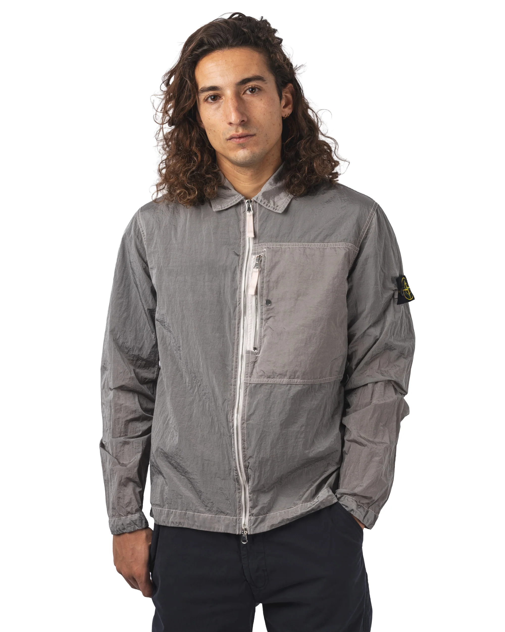 Nylon Metal Overshirt
