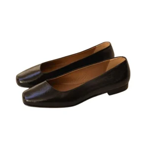 Ballerines Adélie Noir Vinyl