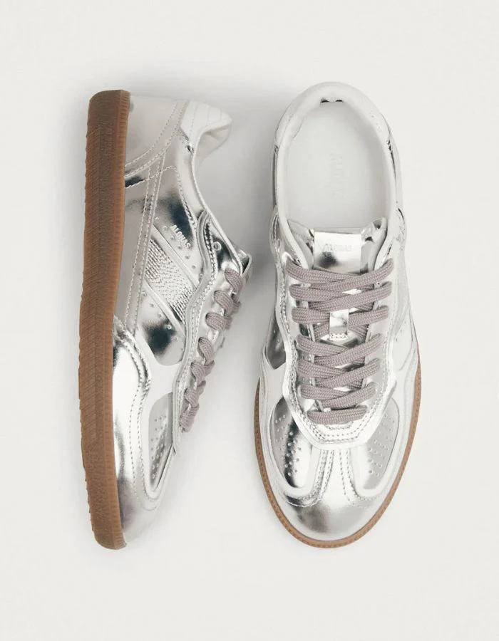 Baskets Tb.490 Rife Shimmer Silver Cream – Image 4