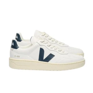 Baskets V-90 Leather Extra White Nautico